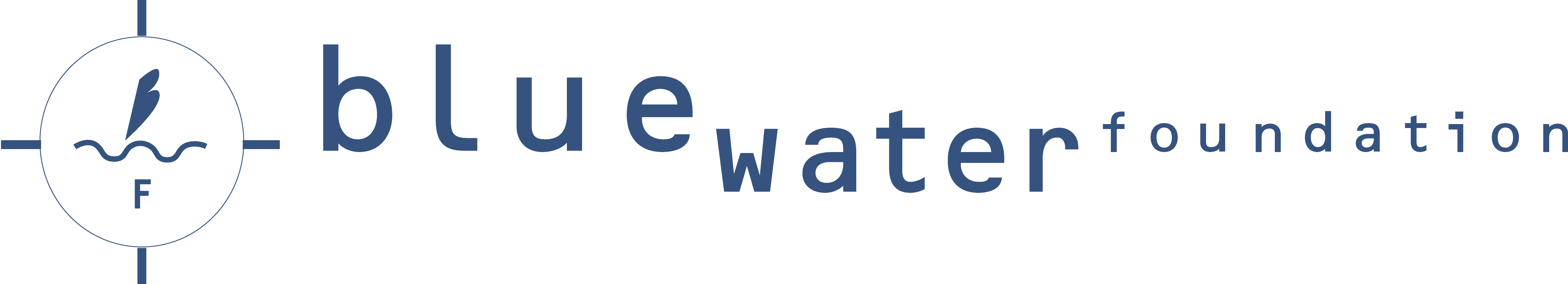 Blue Water Foundation Logo in PNG format